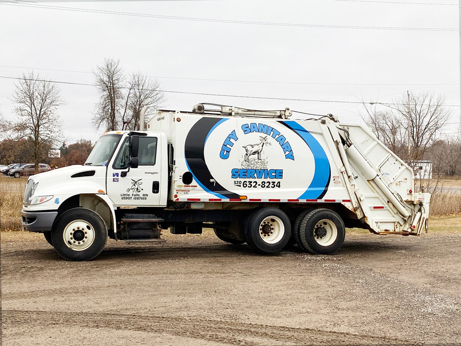Commercial Garbage Truck Company Little Falls MN